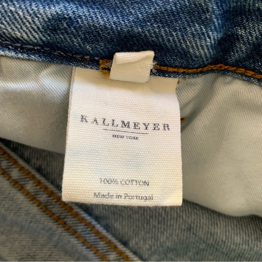 KALLMEYER Athena Flare Jean in Mid Blue Size 27 - Picture 10 of 11